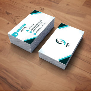 Carte de visite professionnelle élégante minimalis