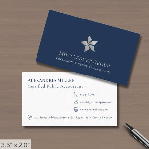 Carte de visite professionnelle élégante simple