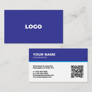 Carte de visite professionnelle pour entrepreneur