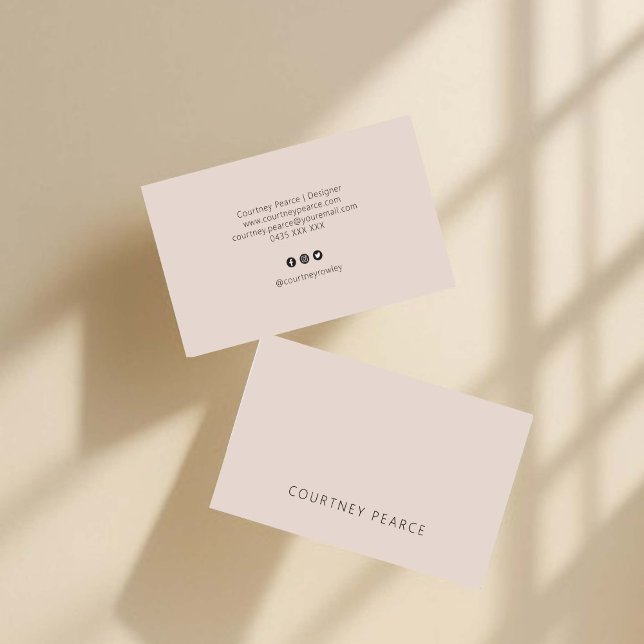 Carte de visite professionnelle simple avec QR cod (Créateur téléchargé)