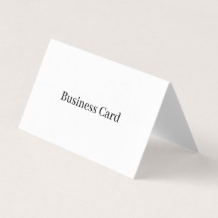 Carte de visite professionnelle standard, 3,5" x 2