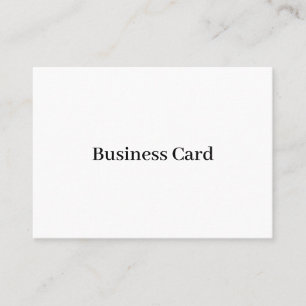 Carte de visite professionnelle standard, 3,5" x 2