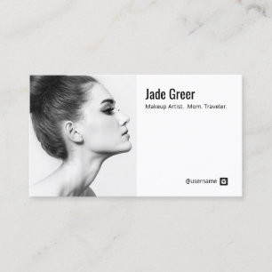 Carte De Visite Profil d'image Instagram