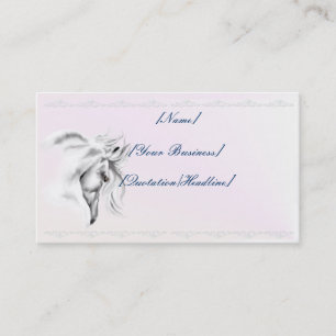 Carte De Visite Profilecard_business_horizonta de tête de cheval