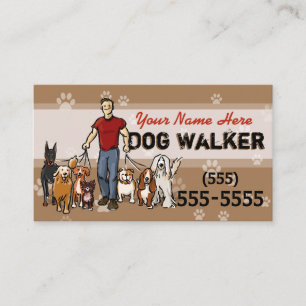 Carte De Visite Promo fait sur commande de marche masculin P