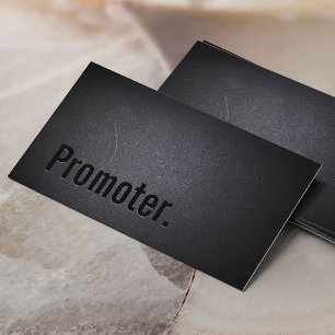 Carte de visite Promoteur Black Out professionnel