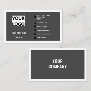 Carte De Visite Promotion de logo d'entreprise personnalisée Coule