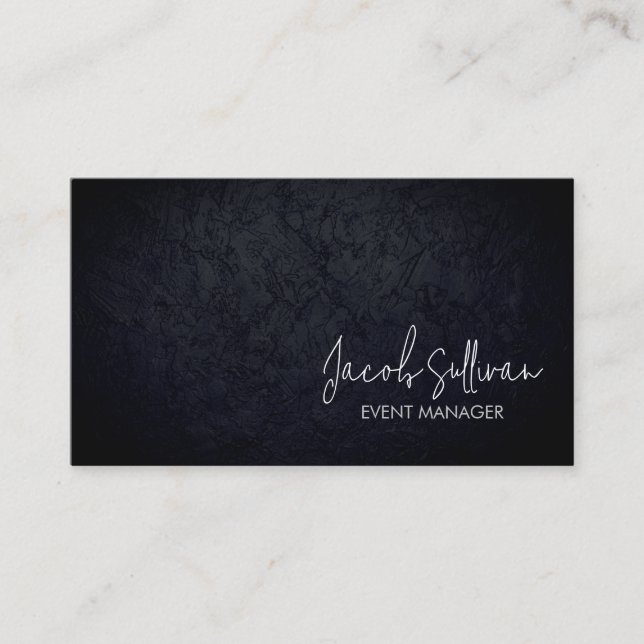 Carte De Visite Promotion du gestionnaire d'événements (Devant)