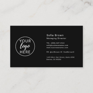 Carte De Visite Promotional Custom Company Logo 