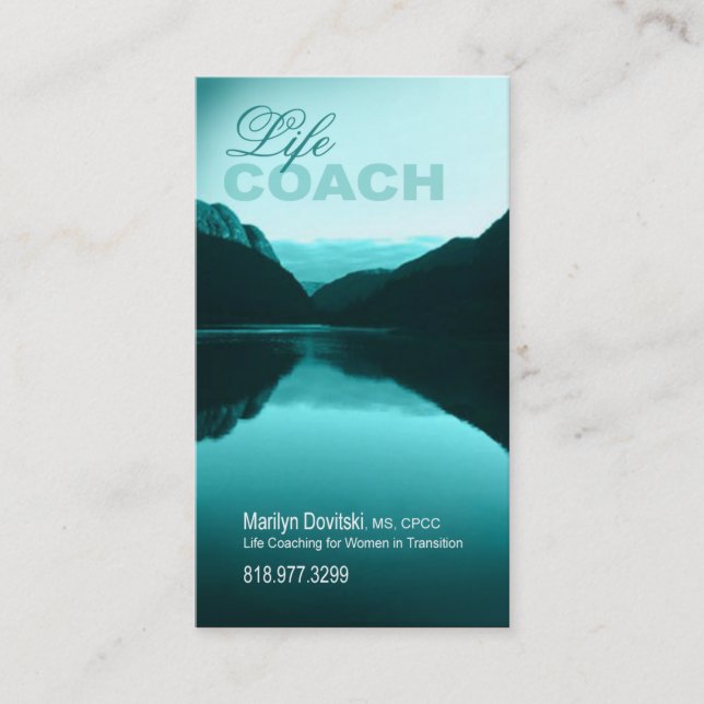 Carte De Visite Promotionnel pour la consultation spirituelle (Devant)