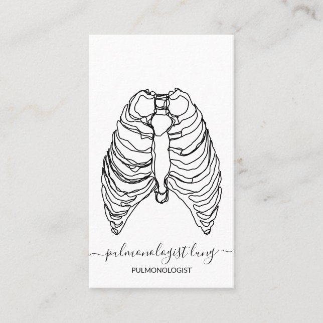 Carte De Visite Prophète pulmonaire (Devant)