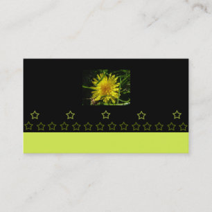 Carte De Visite propriétaire de petite entreprise, pandelion