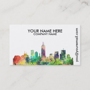 CARTE DE VISITE PS D'HORIZON D'INDIANAPOLIS, INDIANA -