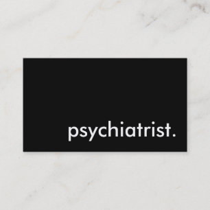 Carte De Visite psychiatre.
