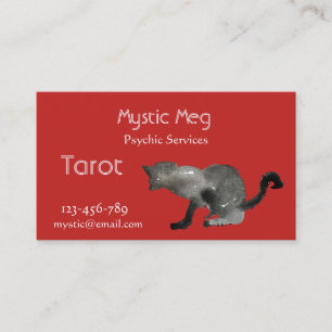 Carte De Visite Psychique, tarot, fortune teller services de nouve