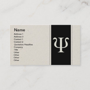 Carte De Visite Psychologie