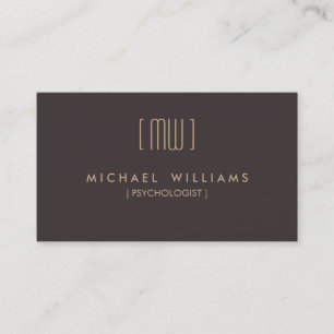 CARTE DE VISITE PSYCHOLOGIST