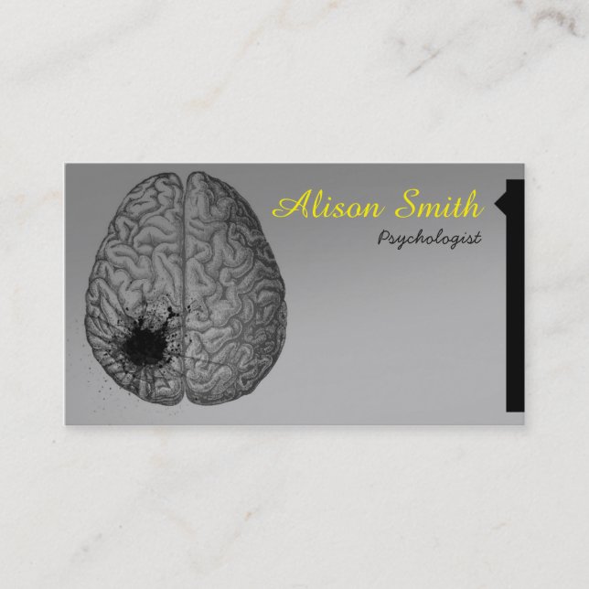 Carte De Visite Psychologist (Devant)