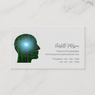 Carte De Visite Psychologue et conseiller unique