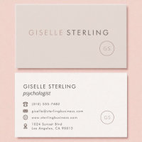 Psychologue moderne rose pâle minimaliste luxe