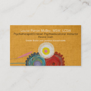 Carte De Visite Psychothérapeute Clinicien Psychoéducatif