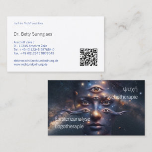 Carte De Visite Psychothérapie Psychologie 