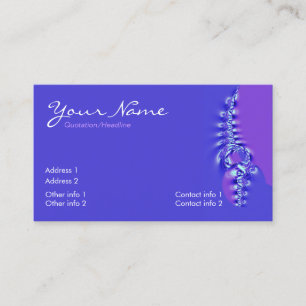 Carte de visite PurBLuE