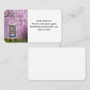 Carte De Visite Purple And Blue dans le sud-ouest