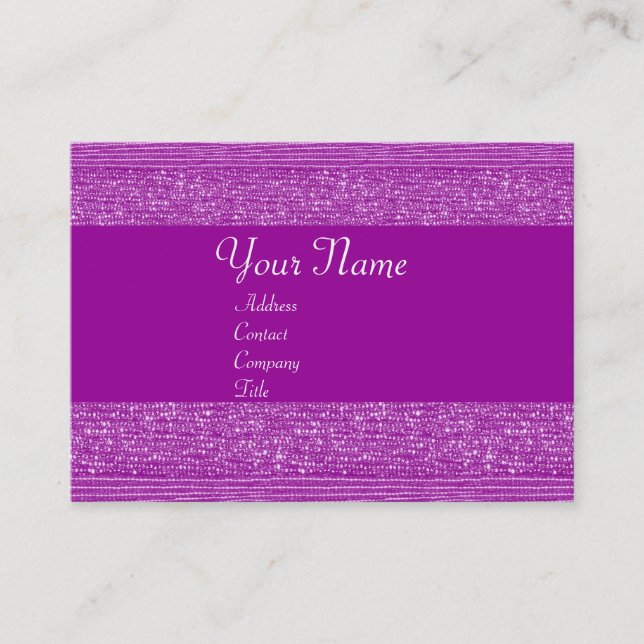 CARTE DE VISITE PURPLE FASHION BEATS (Devant)