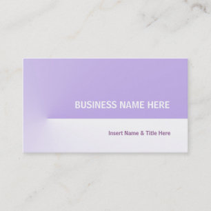 Carte De Visite Purple Pro