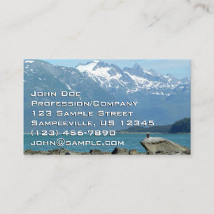 Carte De Visite Pygargue à tête blanche à Skagway en Alaska