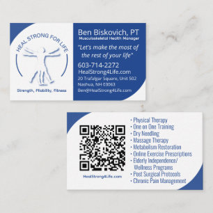 Carte de visite QR 