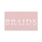 QR Code Braids Beauté Salon Braiding Coiffeuse