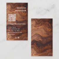 QR Code Construction de menuiserie moderne en bois