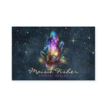 QR Code Crystal Healer Reiki Celestial Stars