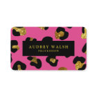 QR CODE Glam Parties scintillant Gold Fuchsia Empr