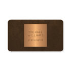 QR CODE moderne or métallique luxe professionnel