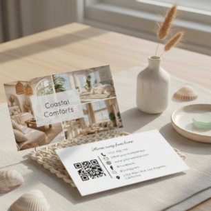 Carte de visite QR Code pour location de vacances 