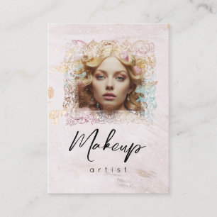 Carte De Visite *~* QR Femmes Rose de lavande fille Glam