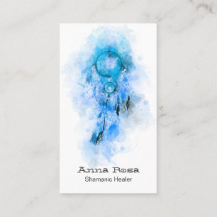 Carte De Visite *~ QR Shamanic Sacré Catcher un chaman tribal