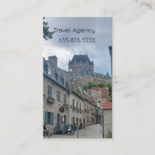 Carte De Visite quartier historique de la ville de Québec