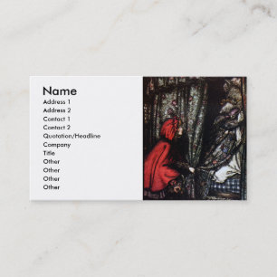 Carte De Visite Quelles grandes dents vous avez