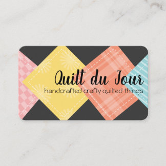 Carte De Visite Quilter couture couture couture de couture