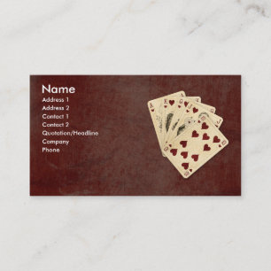 Carte De Visite Quinte royale