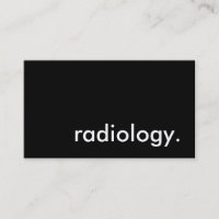 radiologie.