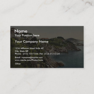 Carte De Visite Raguse, vue de Bella, Dalmatie, Austro-Hongrie