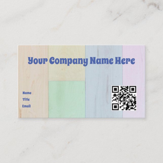Carte de visite Rainbow-A (Devant)