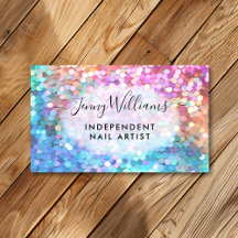 Rainbow Sparkle Parties scintillant Pastel Nail Ar