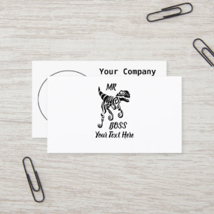 Carte De Visite Raptor noir
