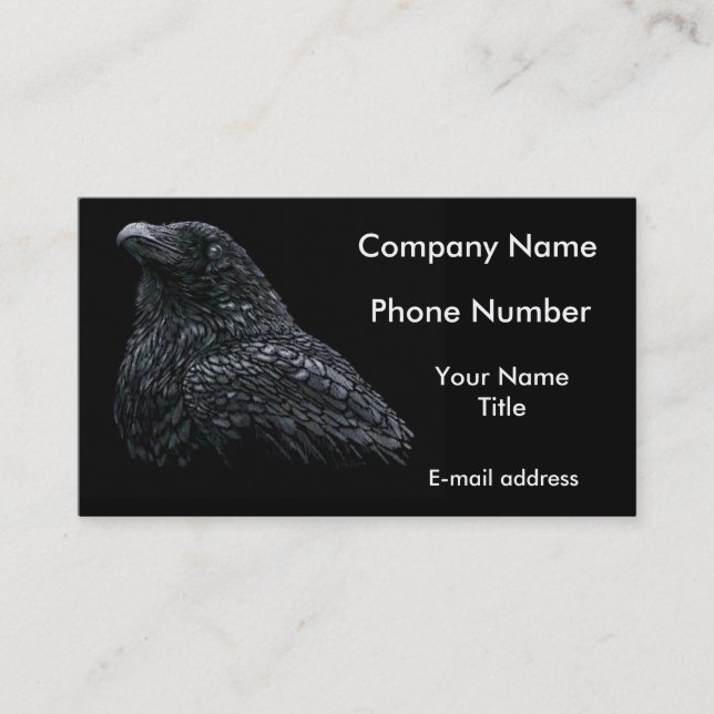 Carte De Visite Raven (Devant)